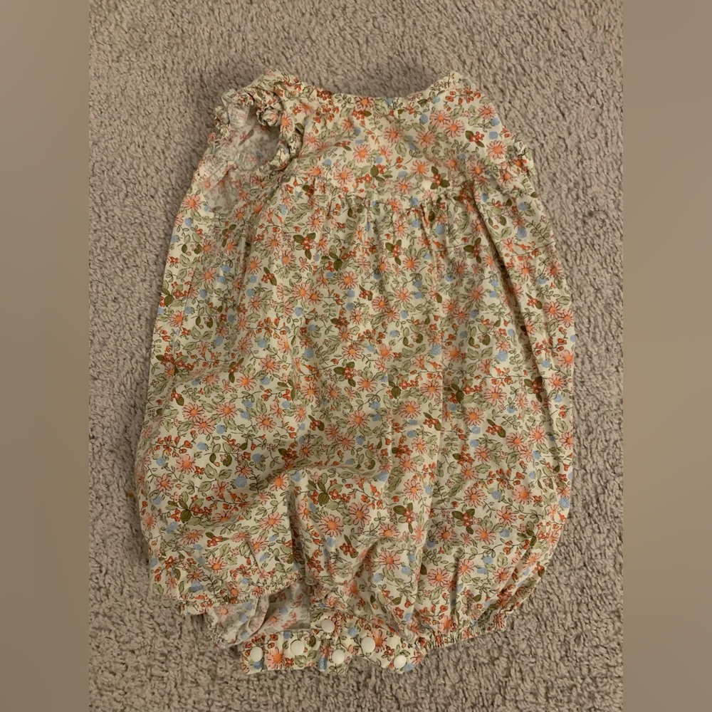 15 piece bundle of warm weather baby clothes for little girl